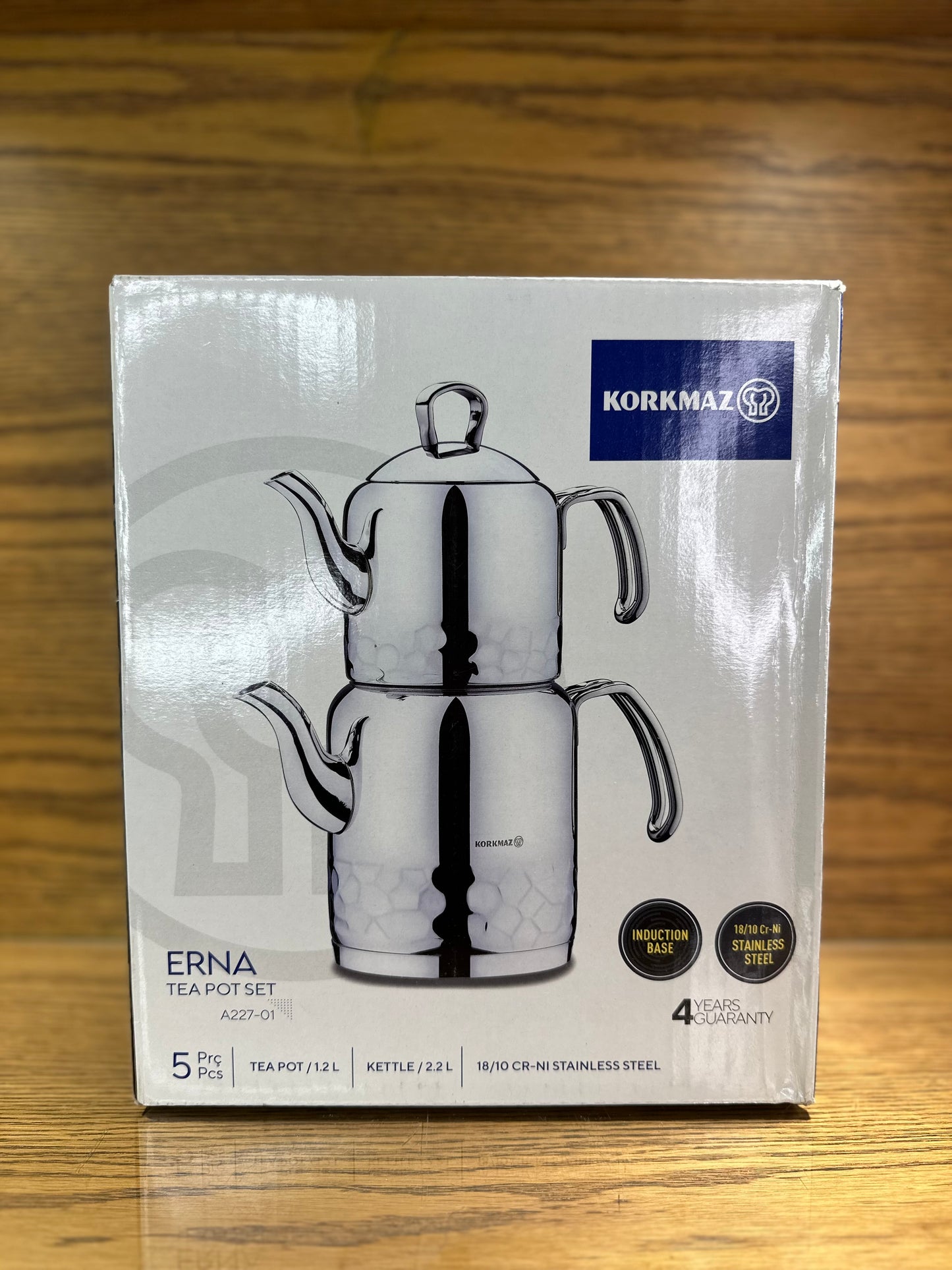 KORKMAZ ERNA Turkish Tea Pot Set - TDL HOUSEHOLD