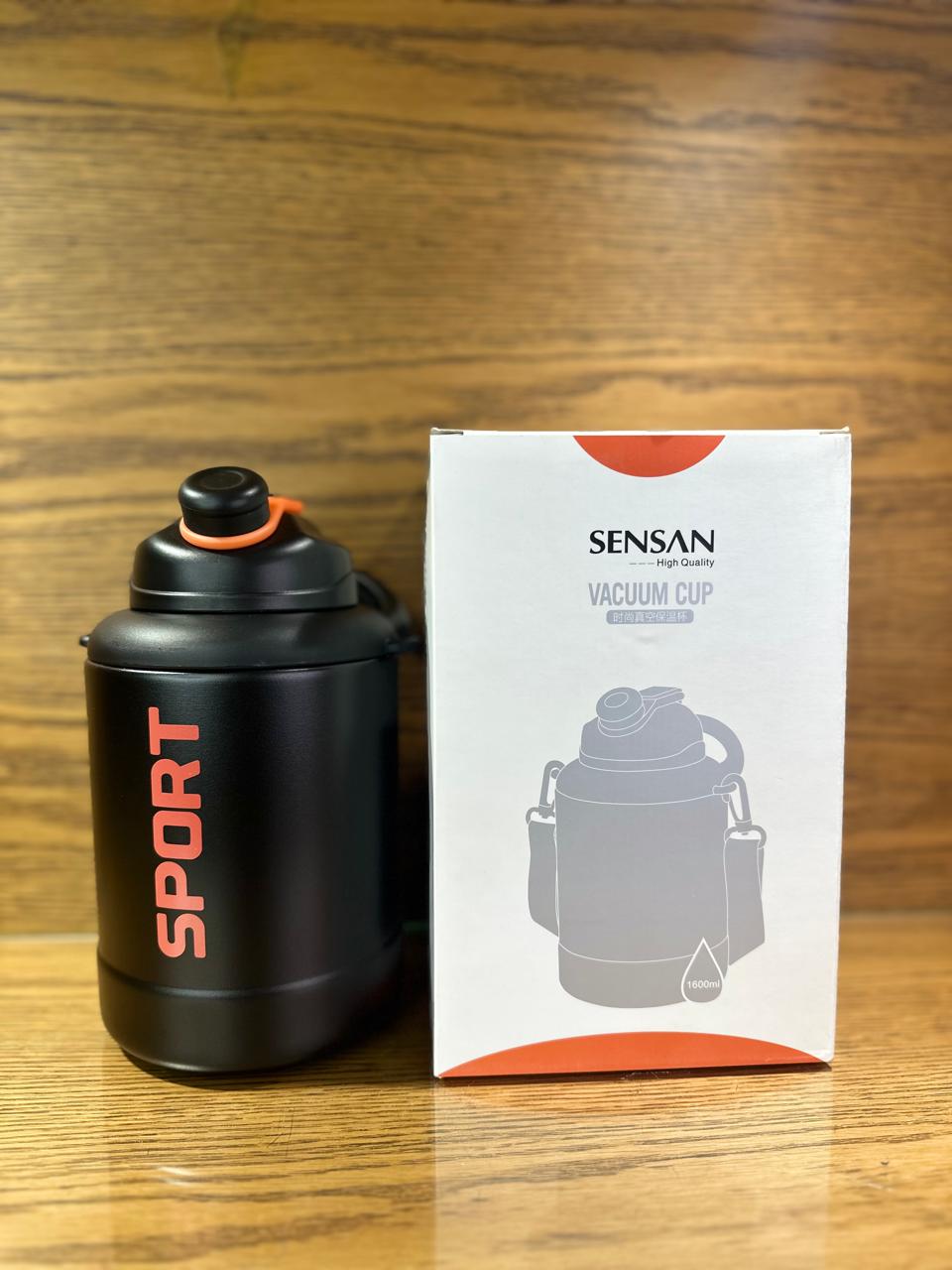 SENSAN Original High-Capacity Vacuum Insulated Steel Water Bottle 1600 ML