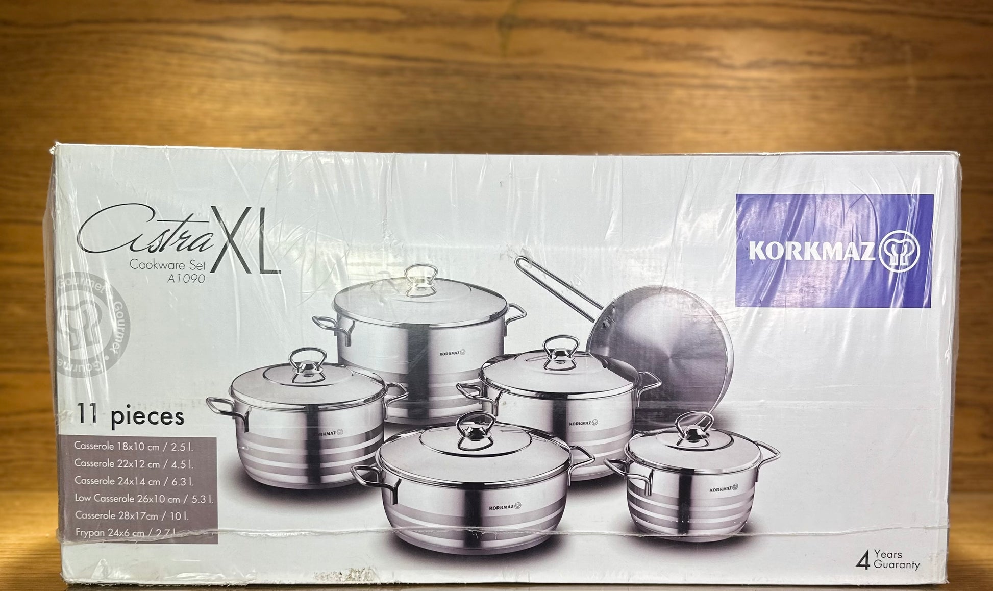 KORKMAZ ASTRA XL Cookware Set 11 Pcs - TDL HOUSEHOLD