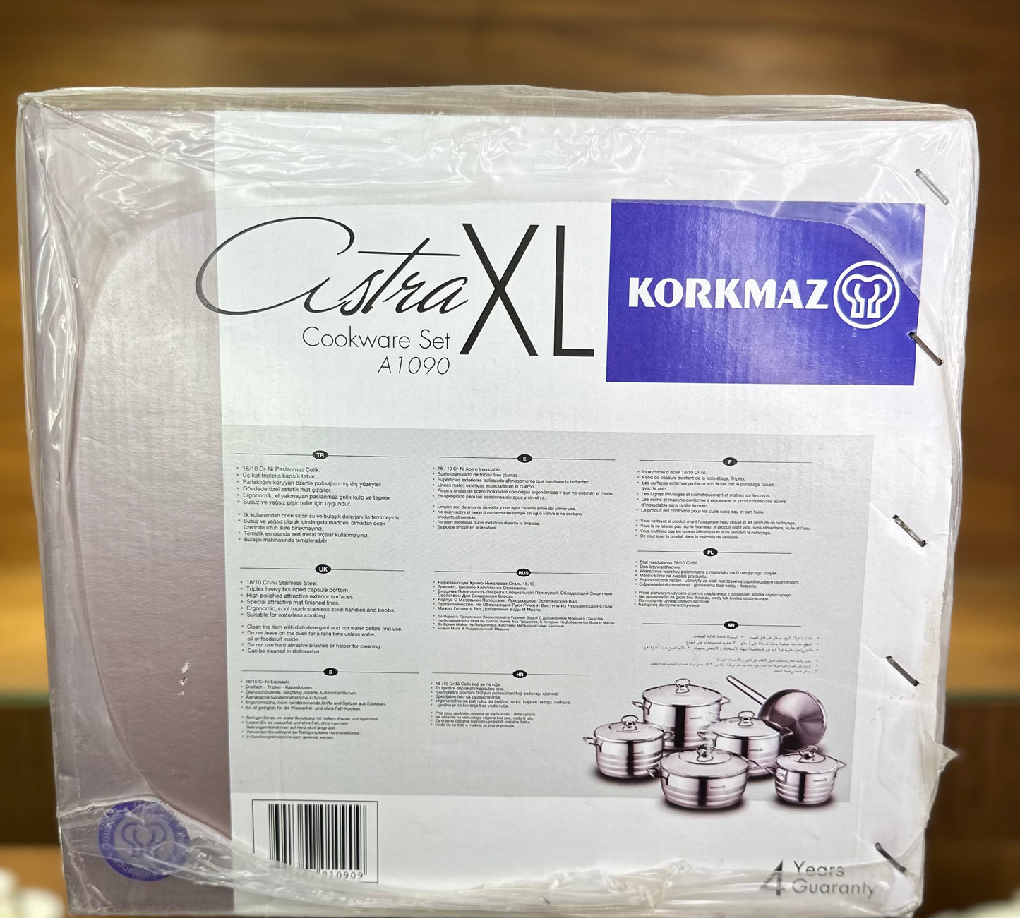 KORKMAZ ASTRA XL Cookware Set 11 Pcs - TDL HOUSEHOLD
