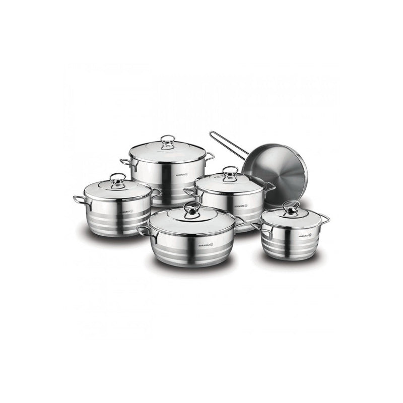 KORKMAZ ASTRA XL Cookware Set 11 Pcs - TDL HOUSEHOLD