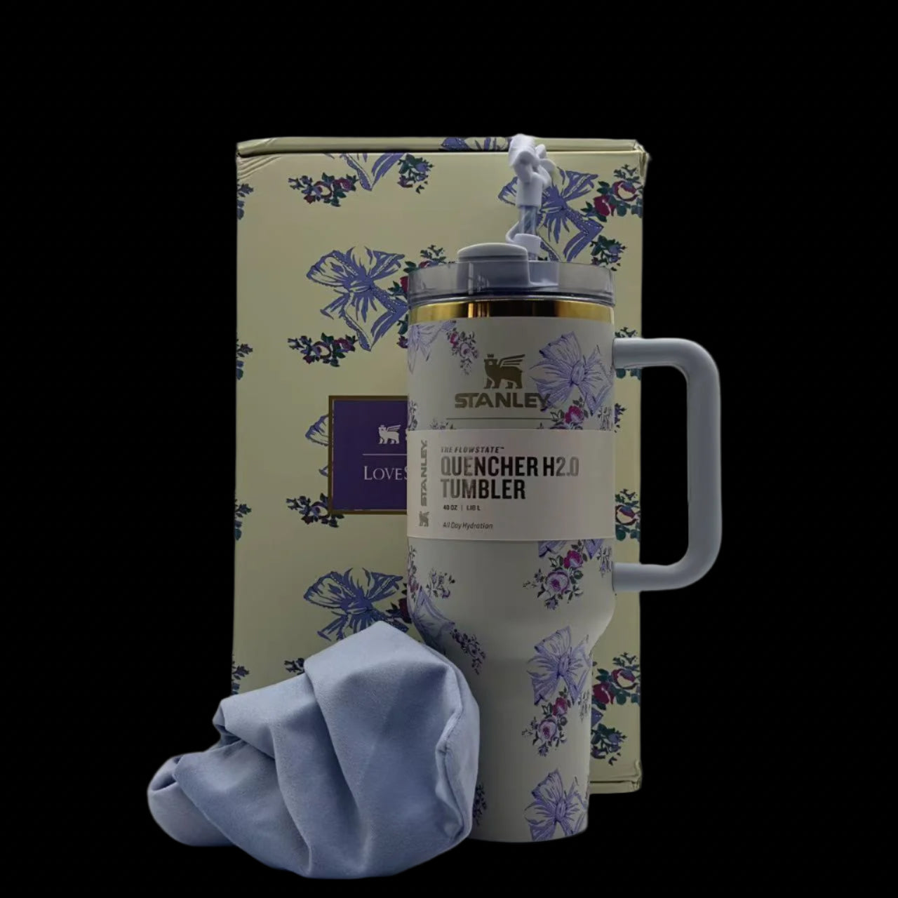The Stanley X LoveShackFancy Holiday Quencher | 40 OZ
