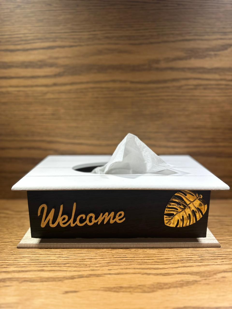 MDFWOOD TISSUE BOX