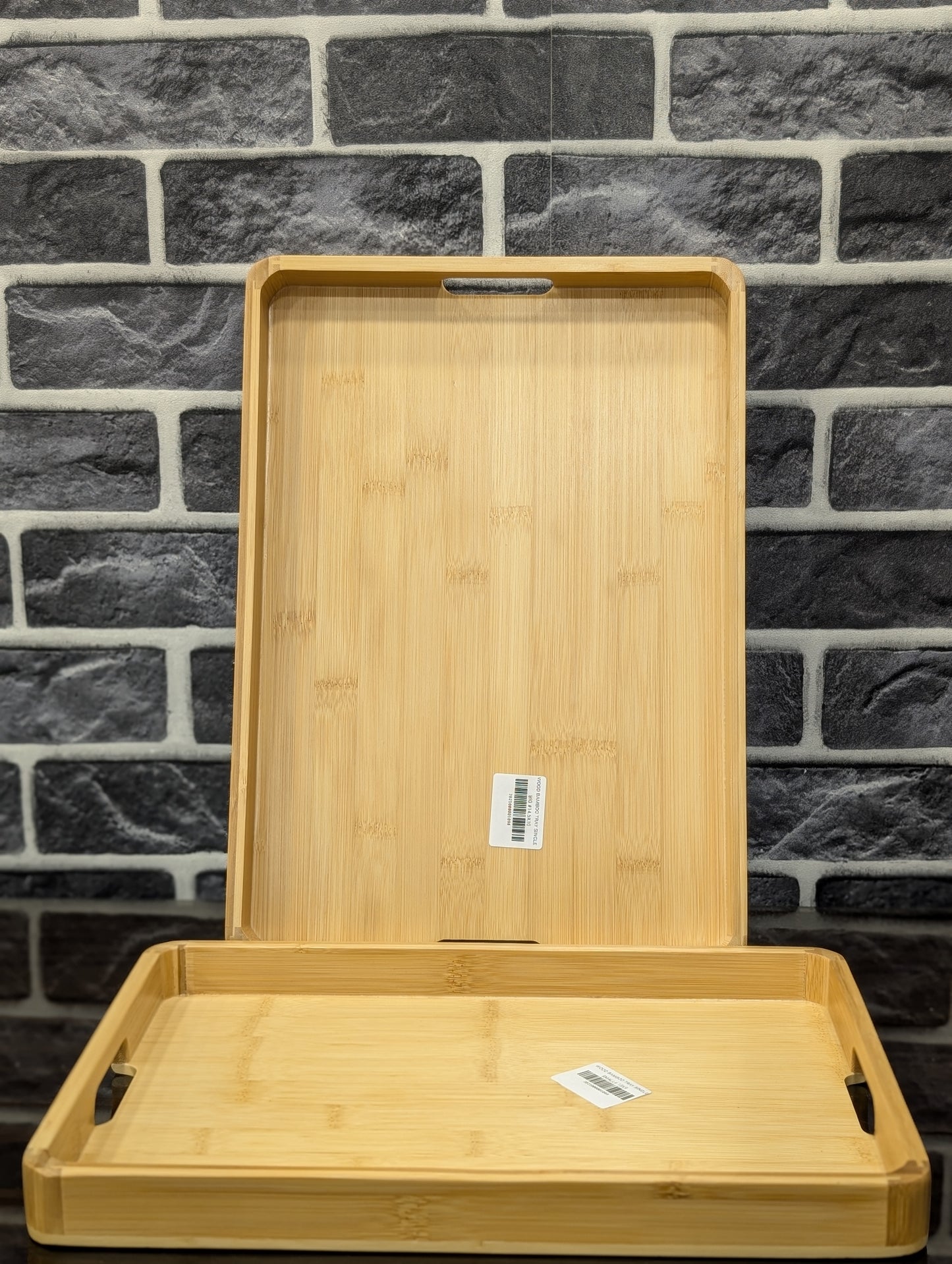 Plain Bamboo Loose Tray 1's - TDL HOUSEHOLD
