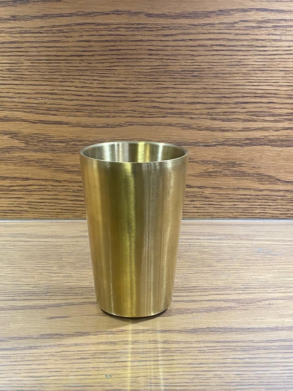 GOLDEN DOUBLE PLAIN GLASS - TDL HOUSEHOLD