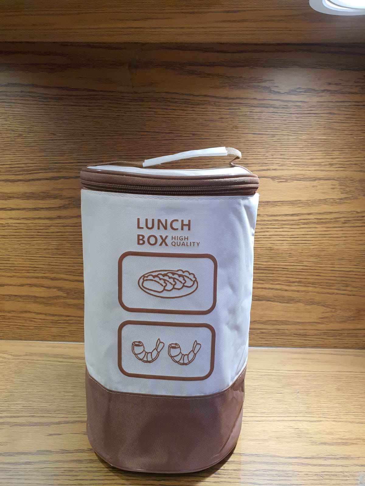 STAINLESS STEEL LUNCH BOX WITH HOT BAG