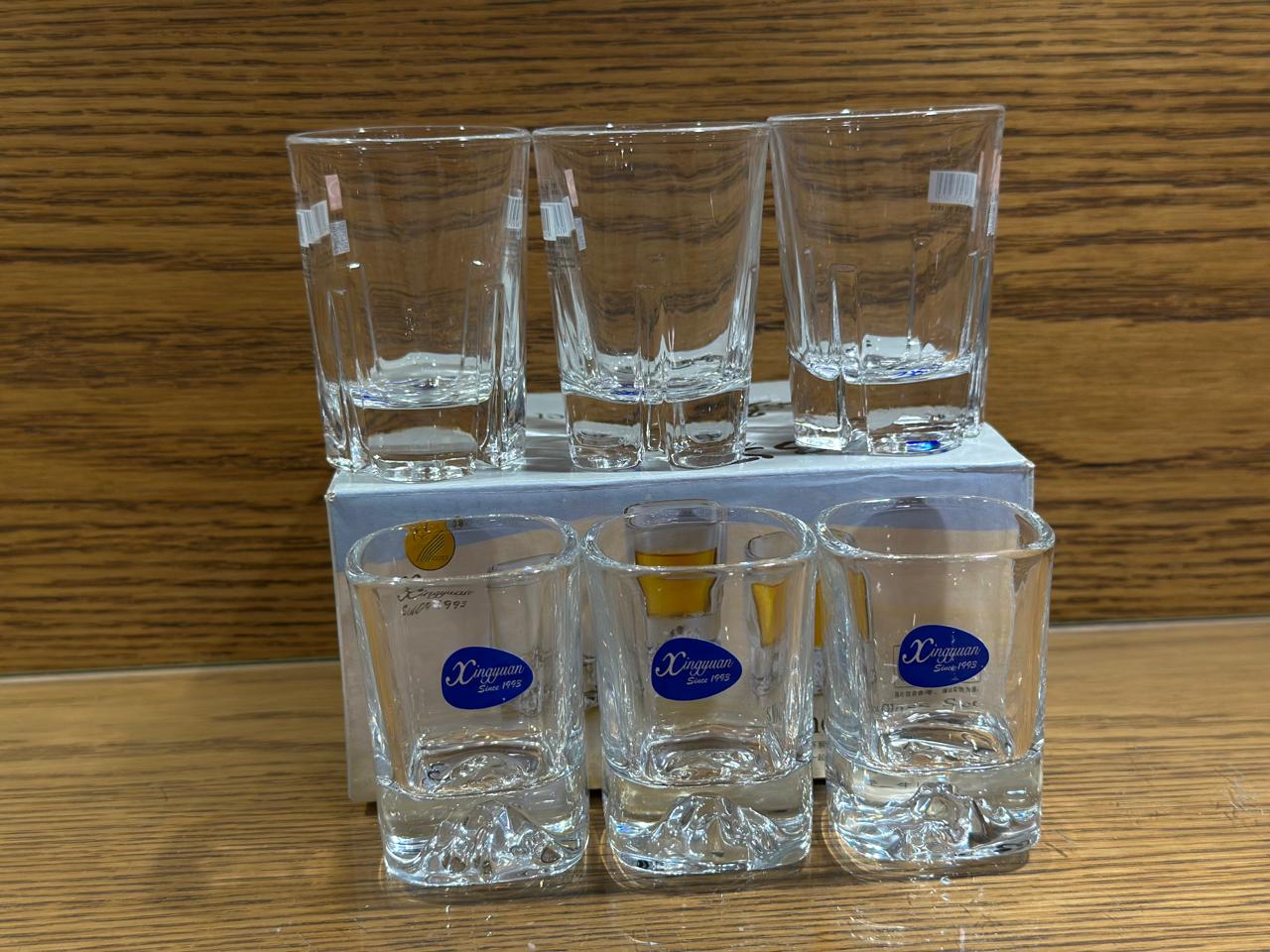 Transparent Shots Glasses