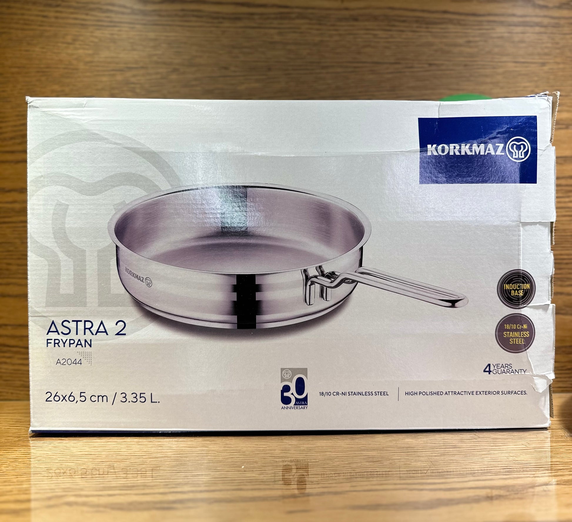 KORKMAZ ASTRA 2 Frying Pan 26 x 6.5 cm - TDL HOUSEHOLD