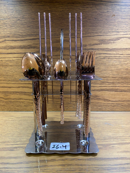 24 Pcs New Cutlery Set
