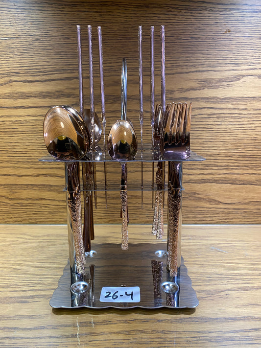 24 Pcs New Cutlery Set