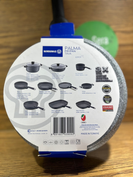 Korkmaz Palma Frypan 24x4,7 cm