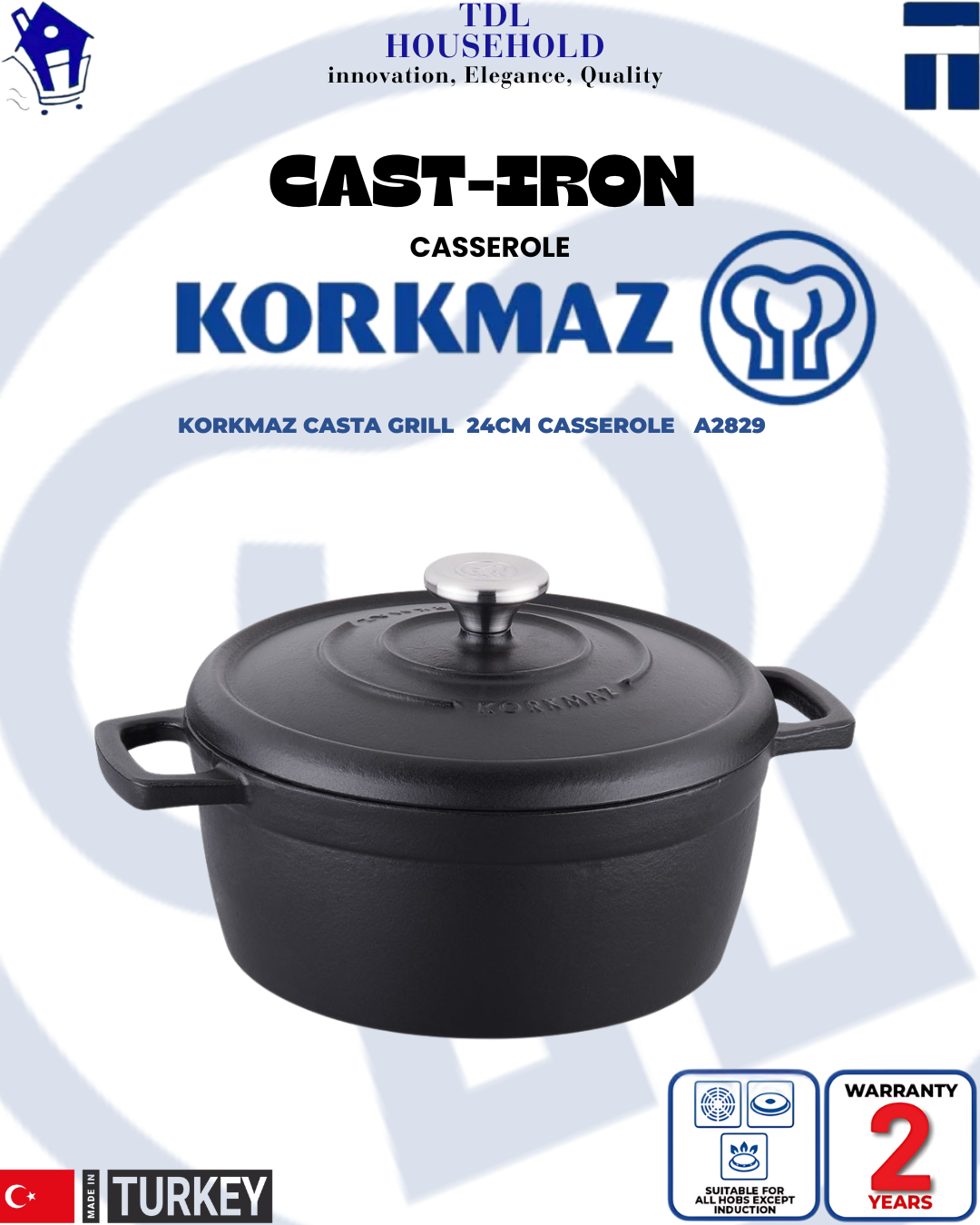 CASTA GRILL KORKMAZ - TDL HOUSEHOLD