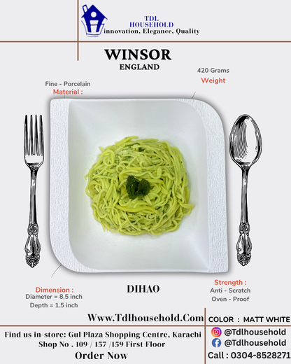 WINSOR DIHAO DEEP PLATE 8X25 INCH