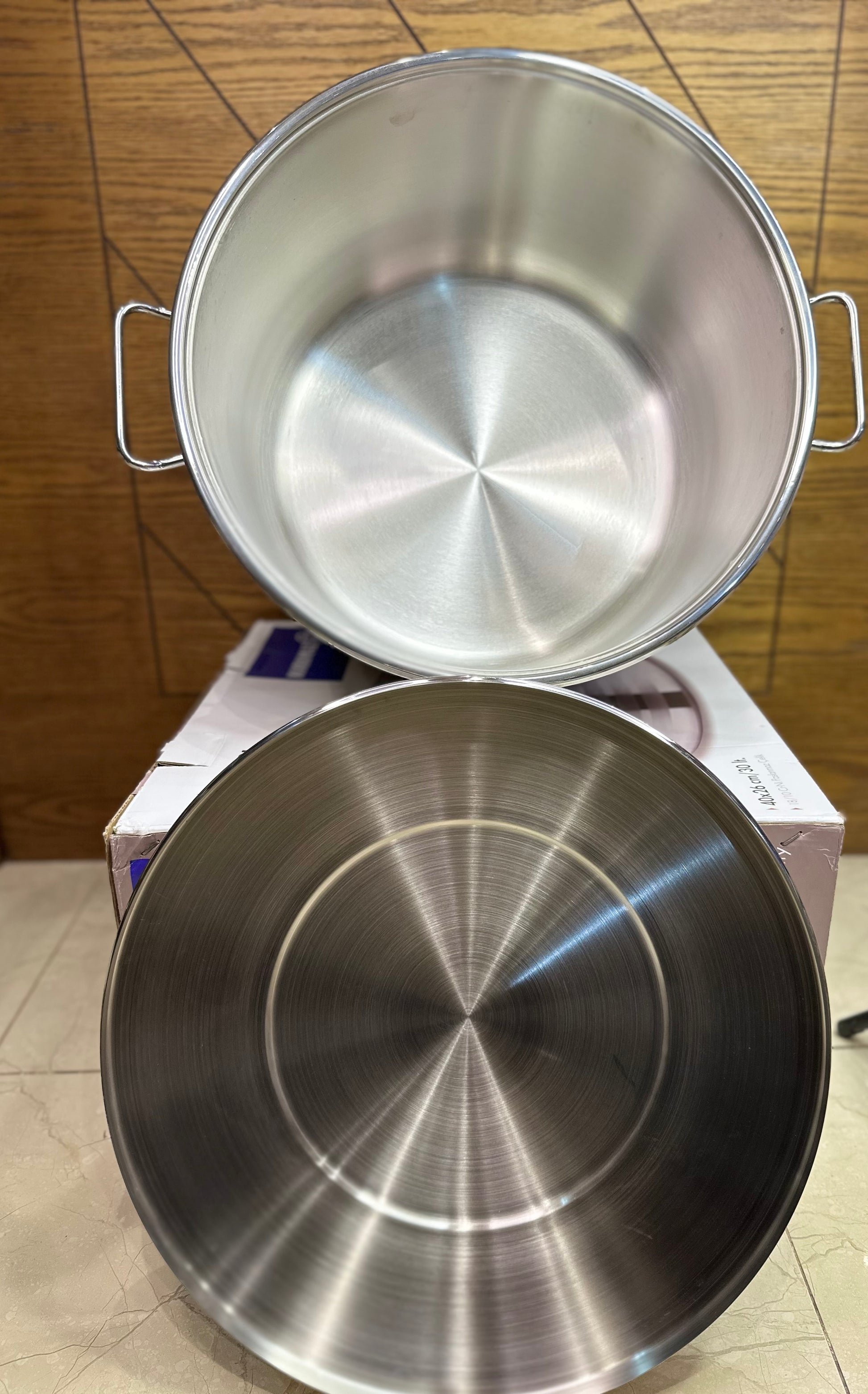 KORKMAZ MEGA Casserole 40 x 26 cm (30 Liters) - TDL HOUSEHOLD