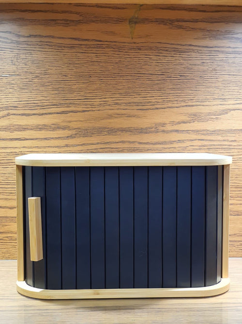 Premium Bamboo Roll-Top Bread Box — Modern Bread Box - TDL HOUSEHOLD