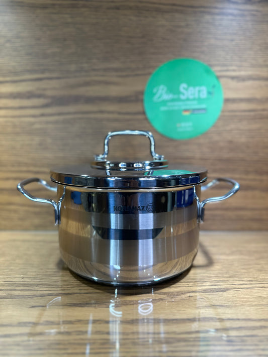 KORKMAZ ASTRA 2 Casserole 20 x 11.5 cm (3.3 L) - TDL HOUSEHOLD