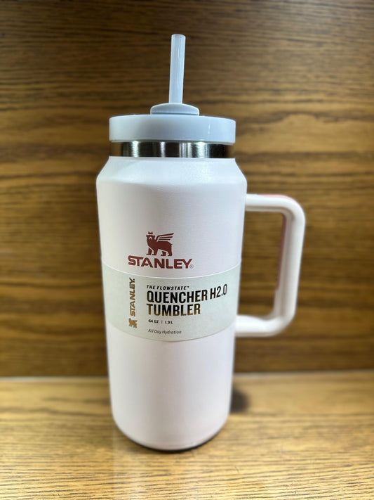 The Rose Quartz 2.O Quencher H2.0 Flow State™ Tumbler | 64 OZ