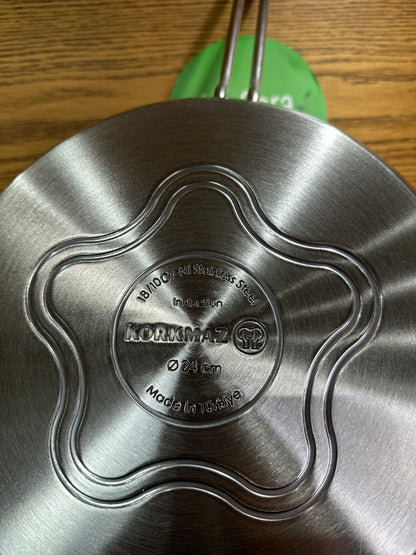 KORKMAZ ASTRA 2 Frying Pan 24 x 6 cm - TDL HOUSEHOLD