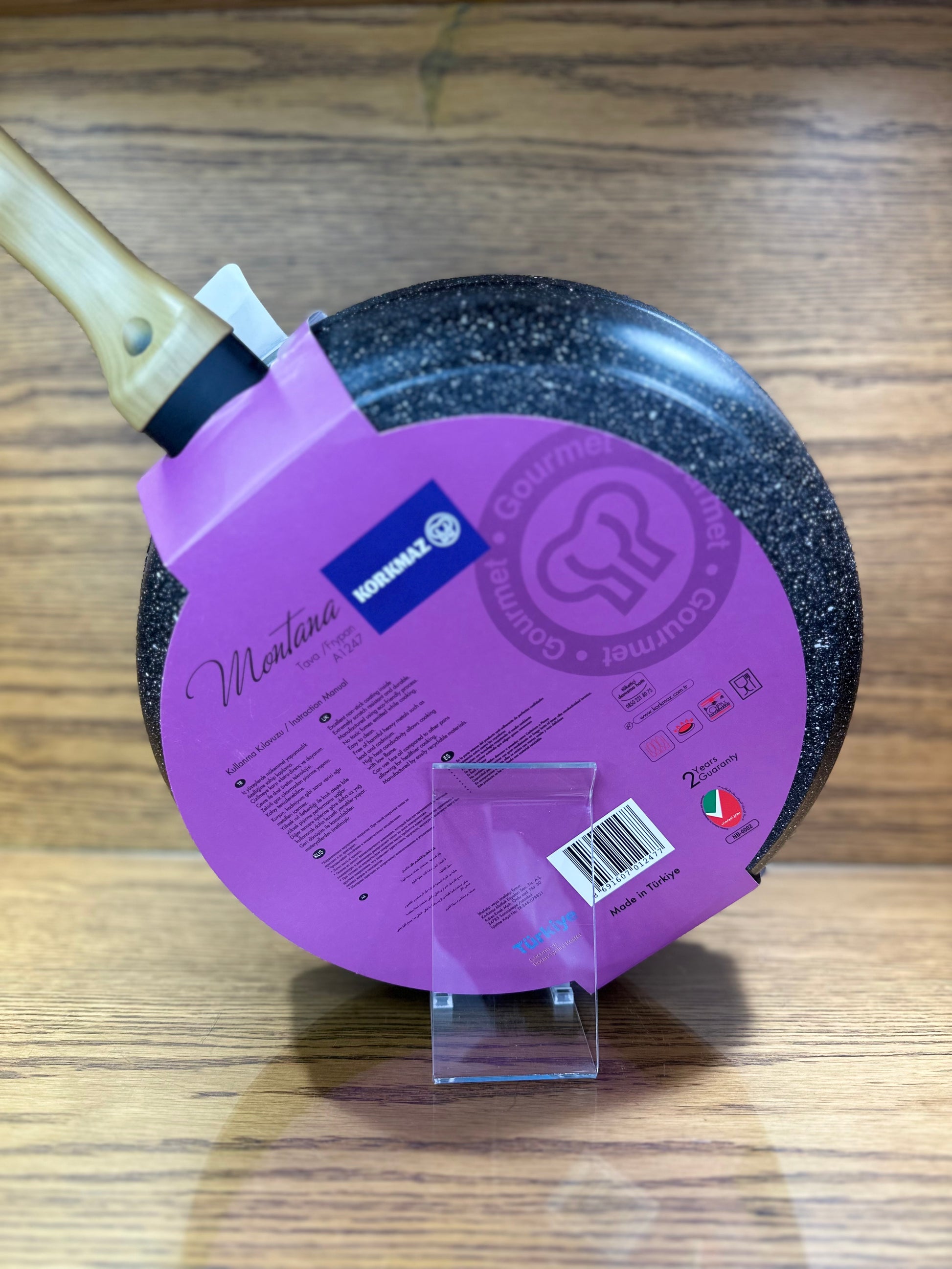 KORKMAZ Aluminum Frying Pan 28 x 5.5 cm (3 Liters) Montana - TDL HOUSEHOLD
