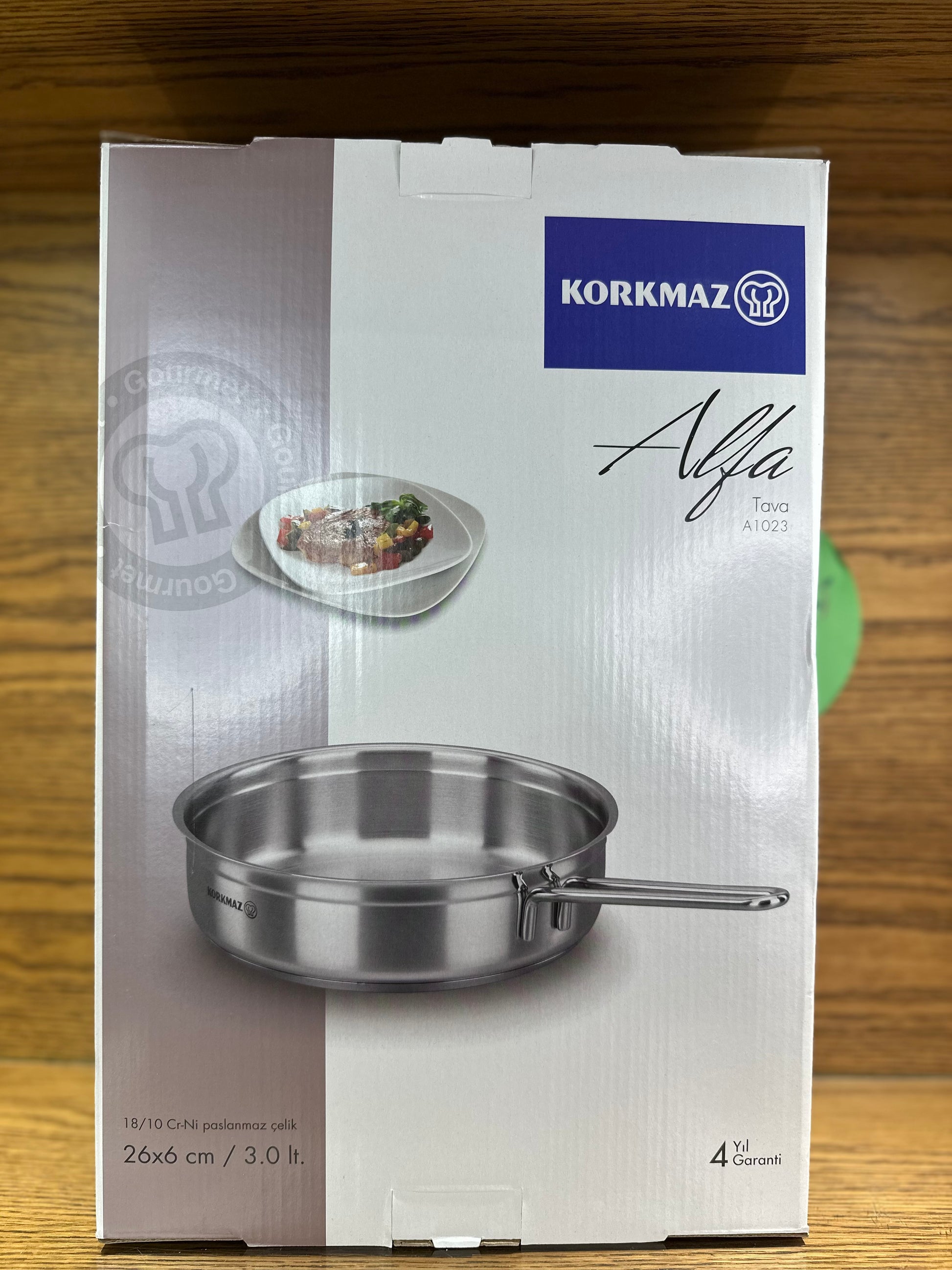 KORKMAZ ALFA Frying Pan 26 x 6 cm - TDL HOUSEHOLD