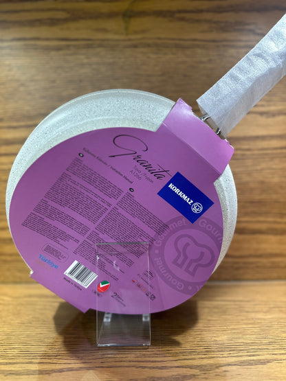 KORKMAZ Frying Pan 28 x 5.5 cm (3 Liters) “Granita  Aluminum” - TDL HOUSEHOLD