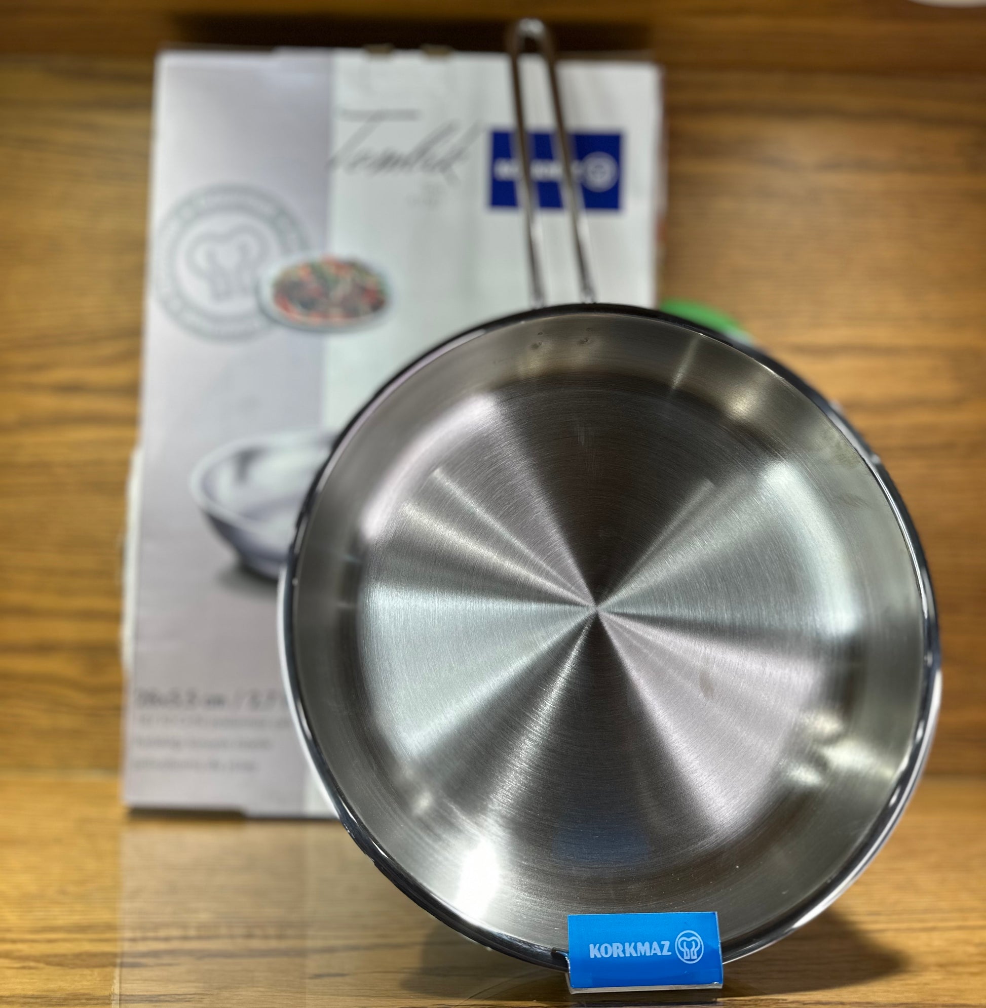 KORKMAZ Frying Pan 28 x 5 cm (2.7 Liters) “Tombik” - TDL HOUSEHOLD