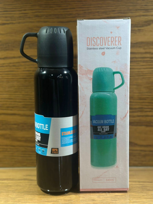 Stainless Steel Insulated Vacuum Flask Water Bottle 648 ML