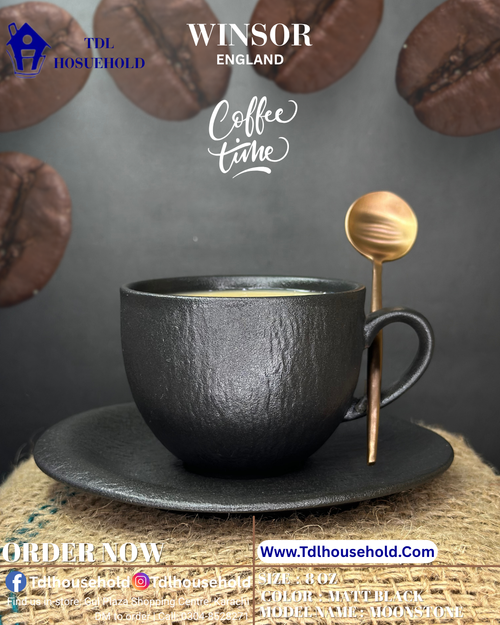 Winsor Moonstone Cup&Sucer 6Pcs Set