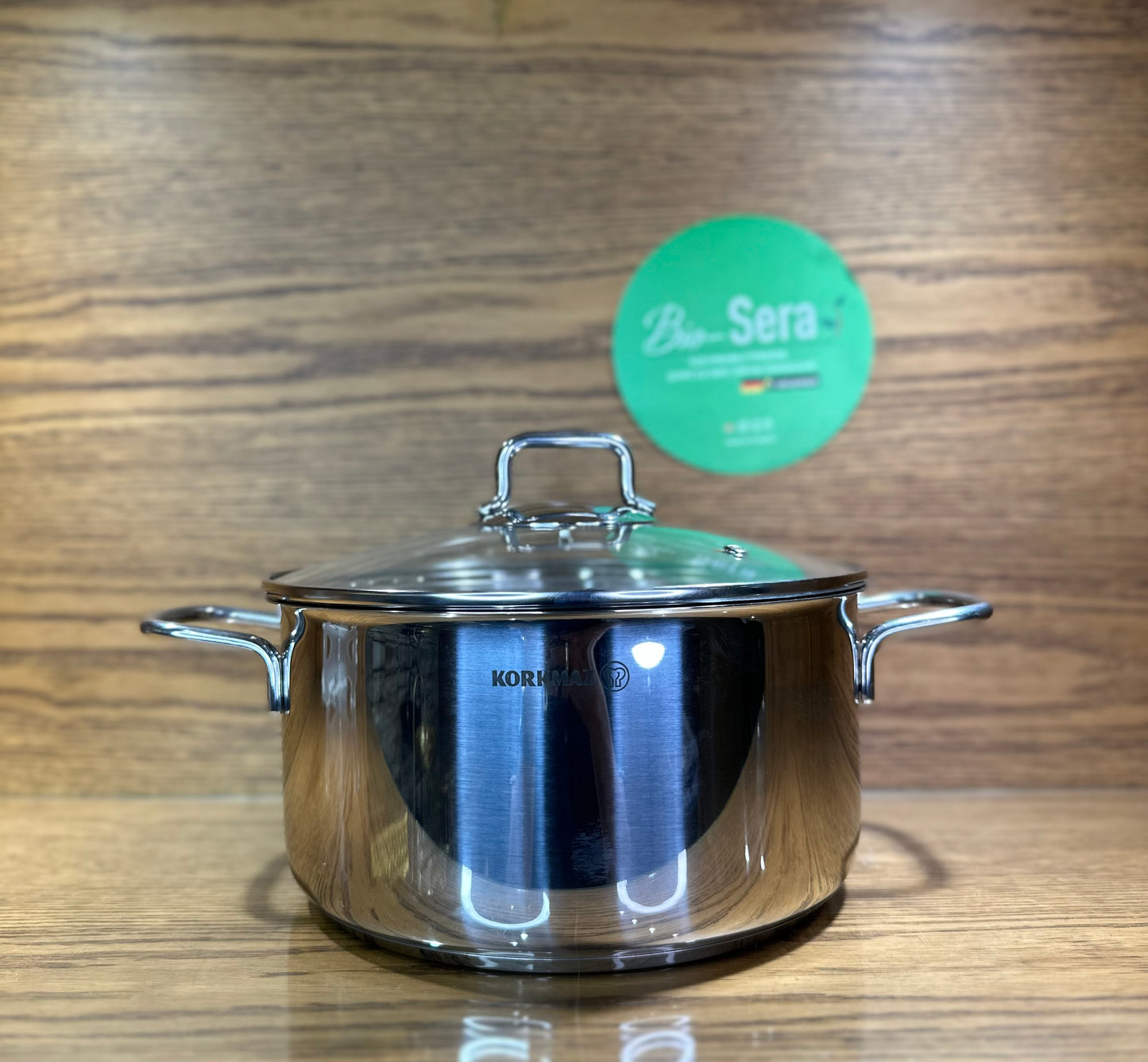 KORKMAZ PERLA Casserole 24 x 12 cm / 5.5 Liters - TDL HOUSEHOLD