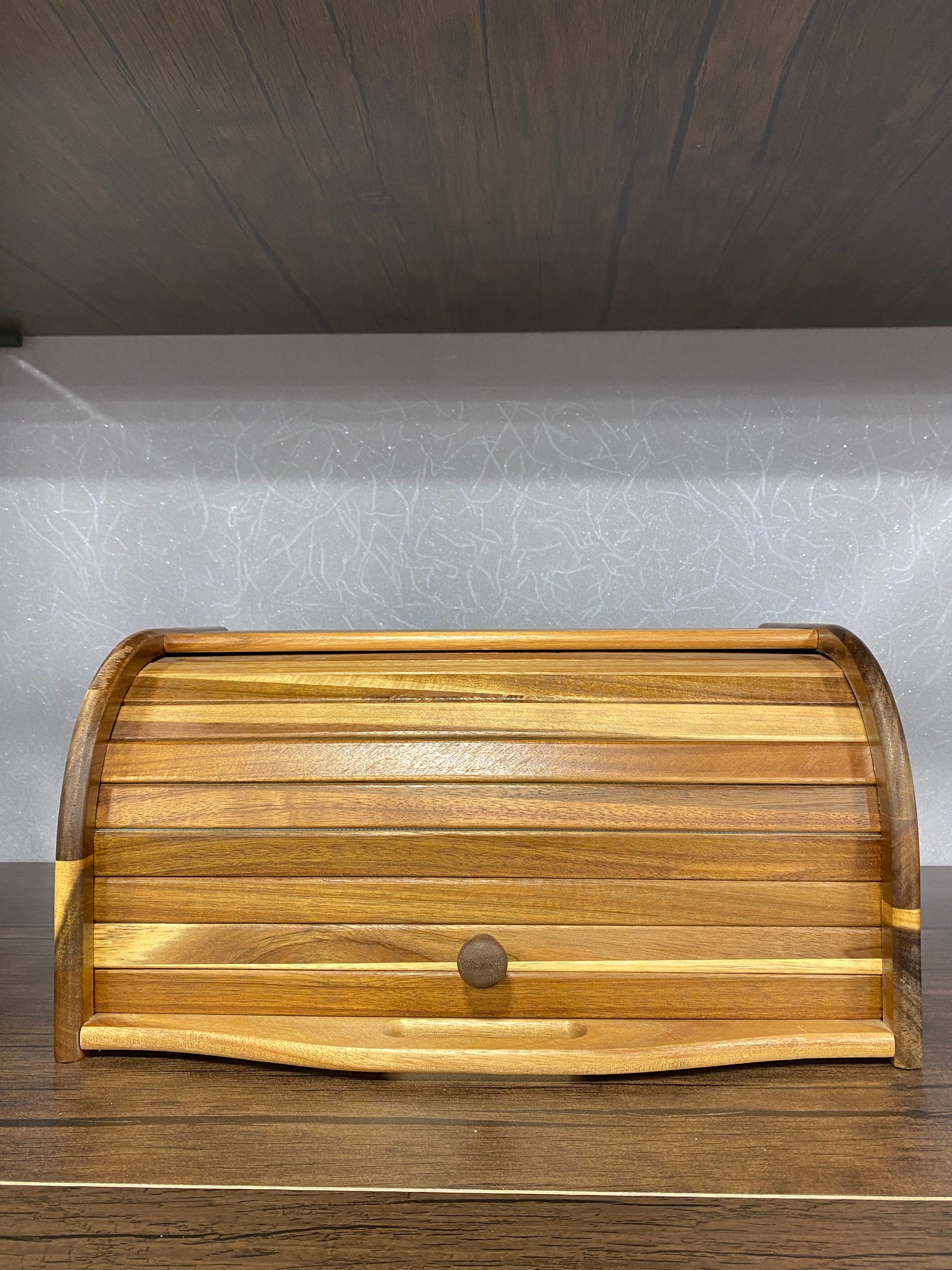 Bamboo Bread Box with Shutter Door – Single & Double - TDL HOUSEHOLD