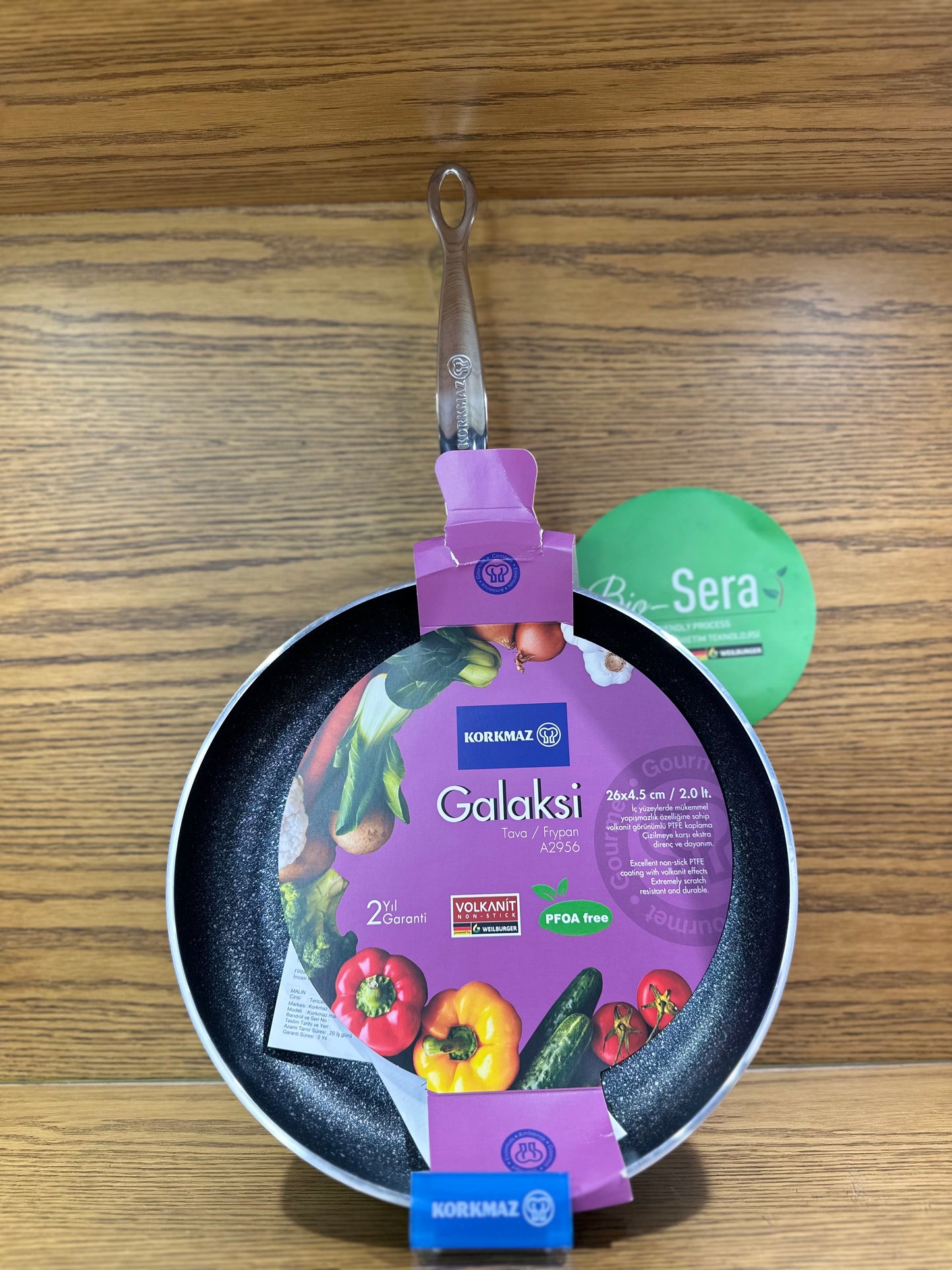 KORKMAZ GALAKSI Frying Pan 26 x 4.5 cm “ - TDL HOUSEHOLD