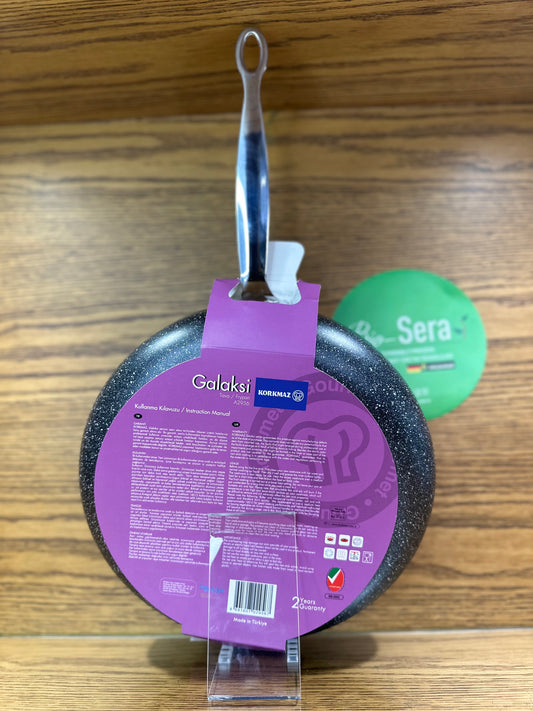 KORKMAZ GALAKSI Frying Pan 26 x 4.5 cm “ - TDL HOUSEHOLD