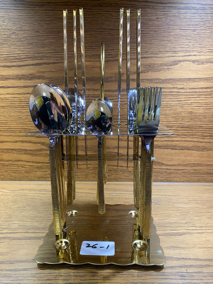 24 Pcs New Cutlery Set