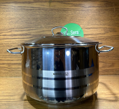 KORKMAZ MEGA Casserole 28 x 17 cm (10 Liters) - TDL HOUSEHOLD