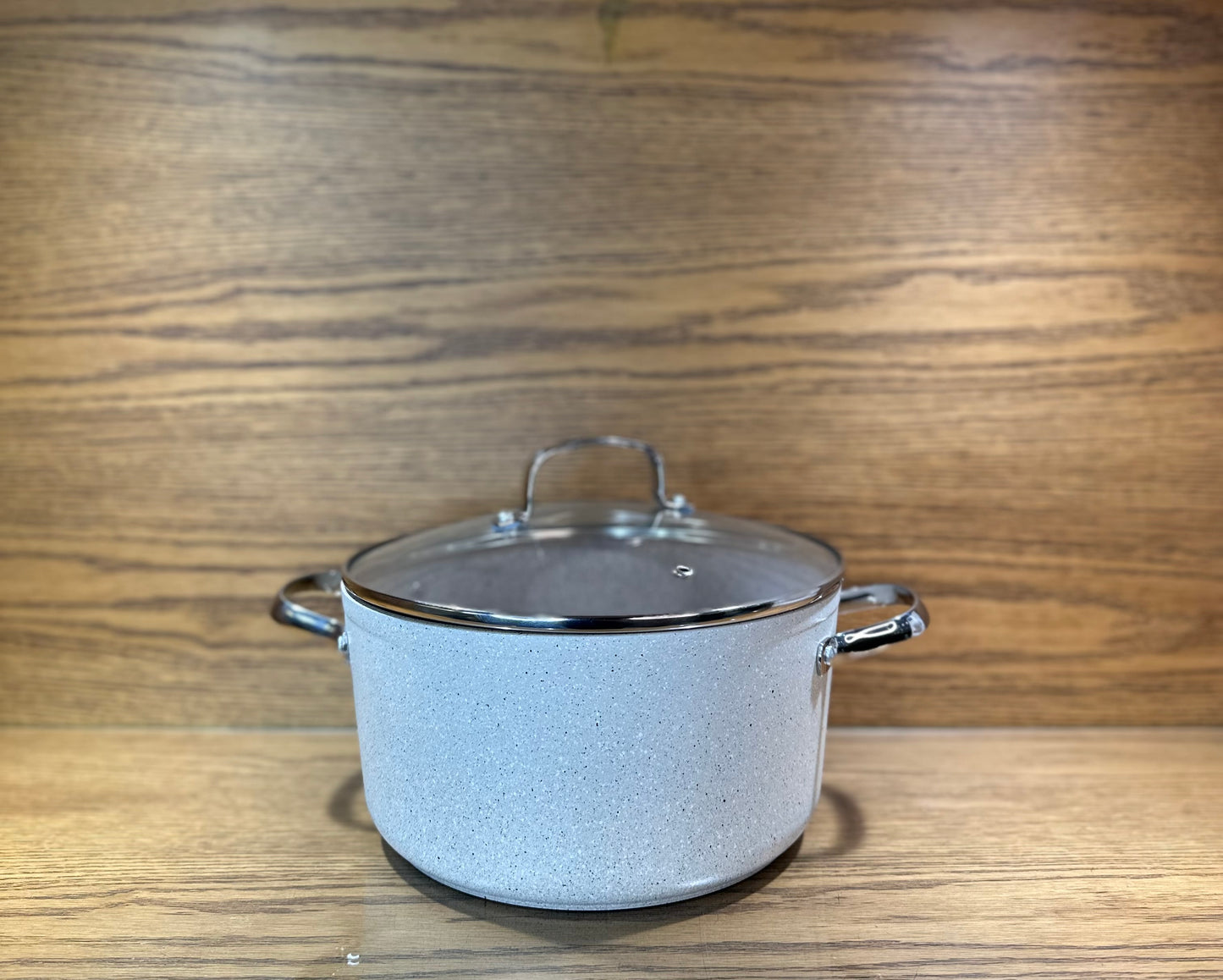 KORKMAZ Casserole 24 x 12.5 cm (5 Liters) “Granita Aluminum” - TDL HOUSEHOLD