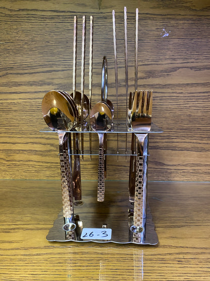 24 Pcs New Cutlery Set