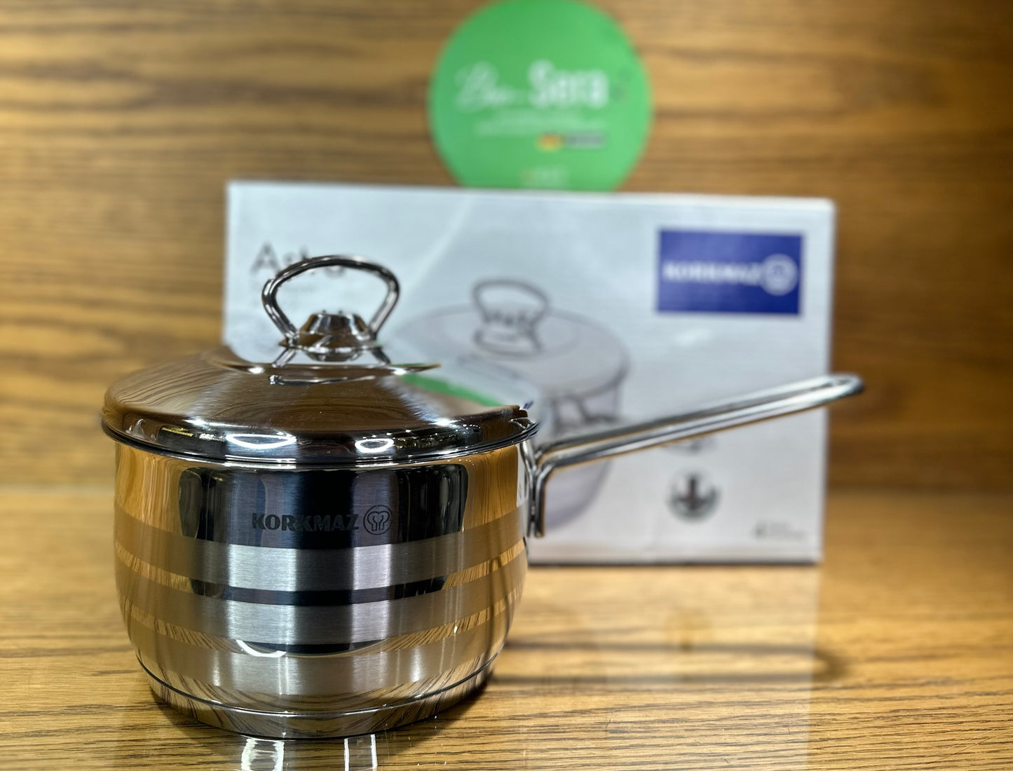 KORKMAZ ASTRA Sauce Pan 16 x 10 cm (2 Liters) - TDL HOUSEHOLD