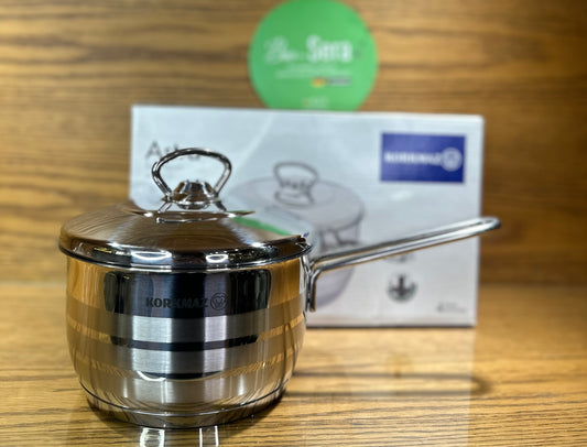 KORKMAZ ASTRA Sauce Pan 16 x 10 cm (2 Liters) - TDL HOUSEHOLD