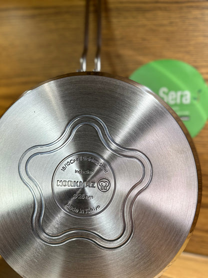 KORKMAZ ASTRA 2 Frying Pan 26 x 6.5 cm - TDL HOUSEHOLD