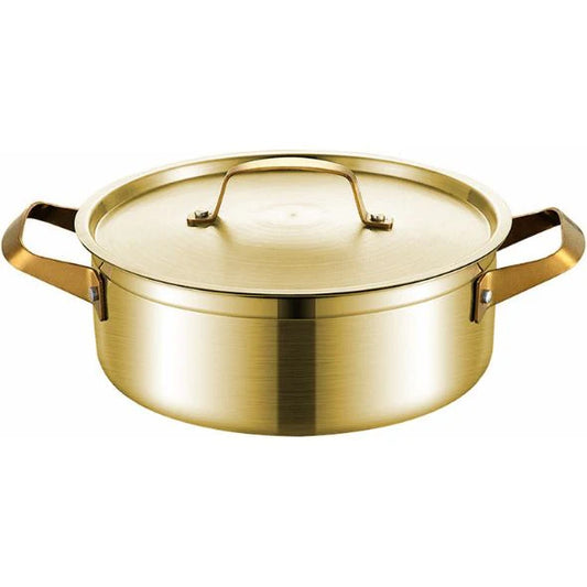 GOLDEN HOTPOT CASSEROLE 28 CM - TDL HOUSEHOLD
