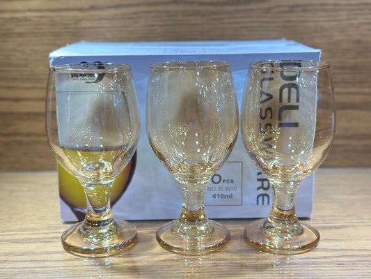 Golden Wine Glasses