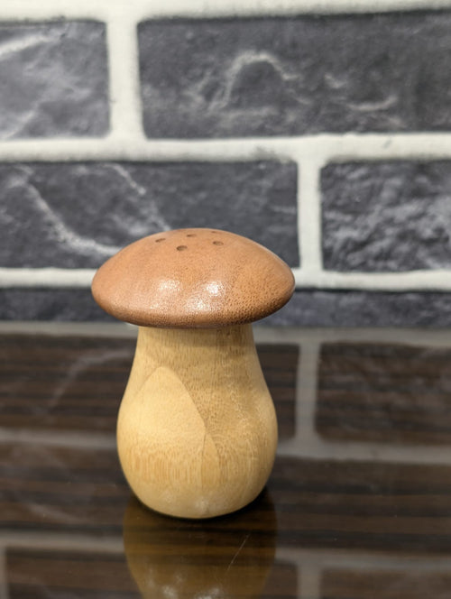 Mushroom-Shaped Wooden Salt & Pepper Shaker - TDL HOUSEHOLD