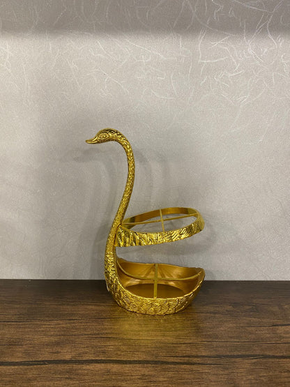 Luxury Golden/Silver Duck Spoon Holder - TDL HOUSEHOLD