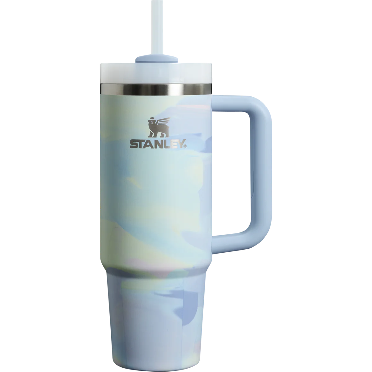 The Cool Serene Brushstroke QUENCHER H2.0 FLOWSTATE™ TUMBLER