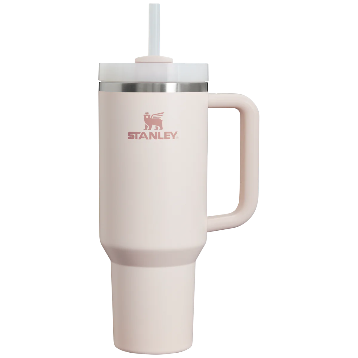 The Rose Quartz 2.o Quencher H2.0 Flow State™ Tumbler | 40 OZ