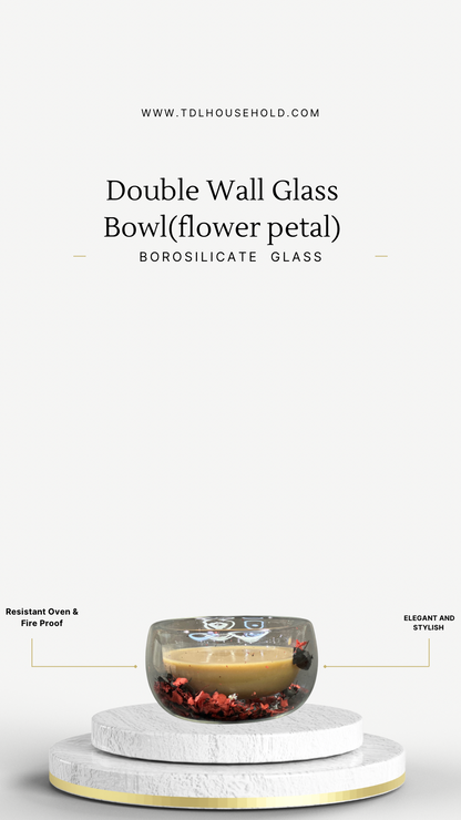 Double Wall Aesthetic Borosilicate Heat Resistant Oven