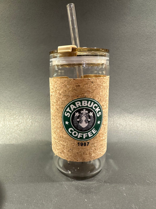 STARBUCKS ICE TEA WITH STRAW