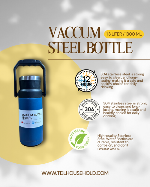 1300ml Premium Vacuum Insulated Stainless Steel Bottle