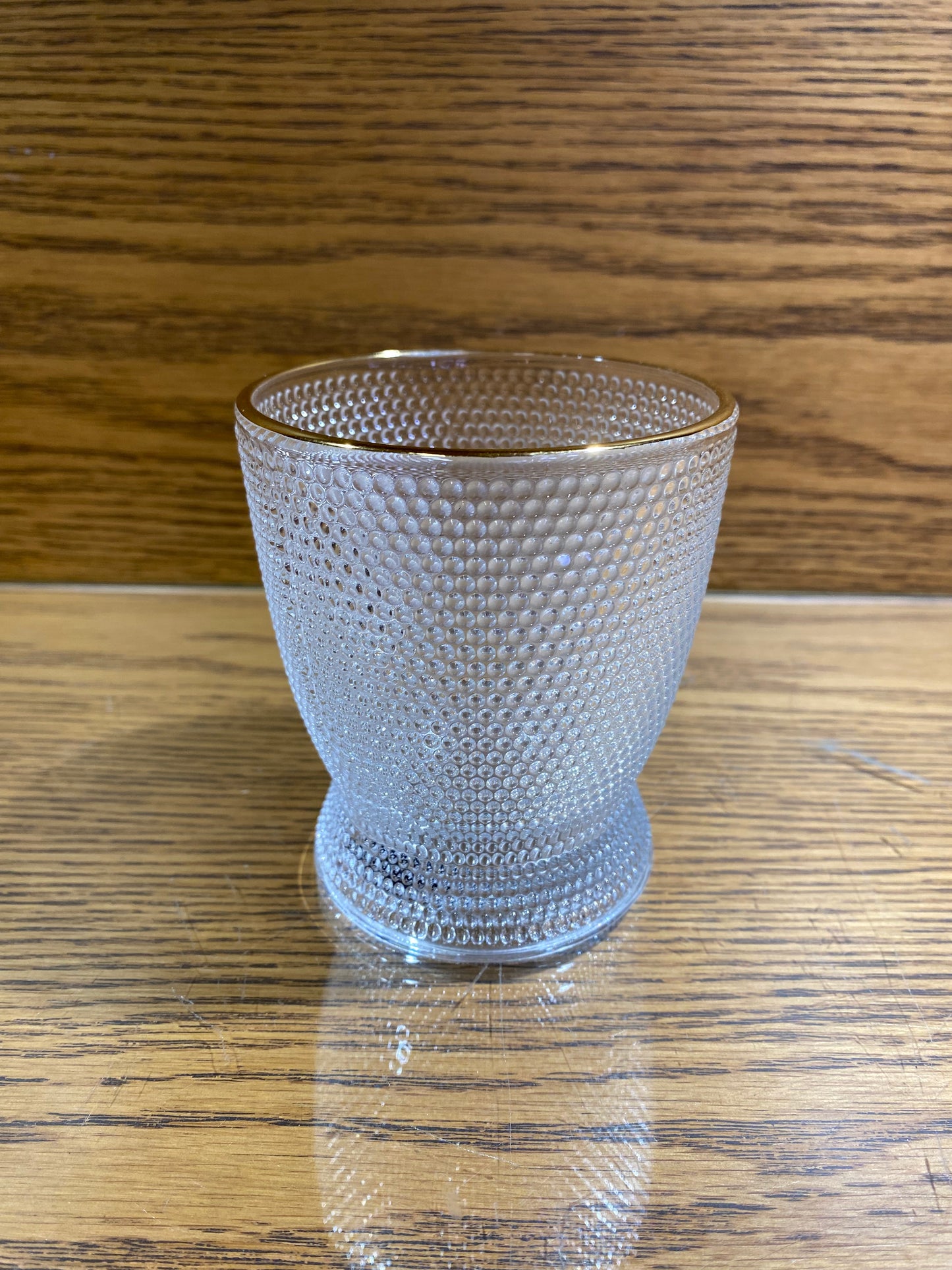 Transparent Golden Line Glasses