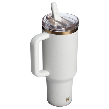 THE QUENCHER PROTOUR FLIP STRAW TUMBLER | 40 OZ Cream Moon
